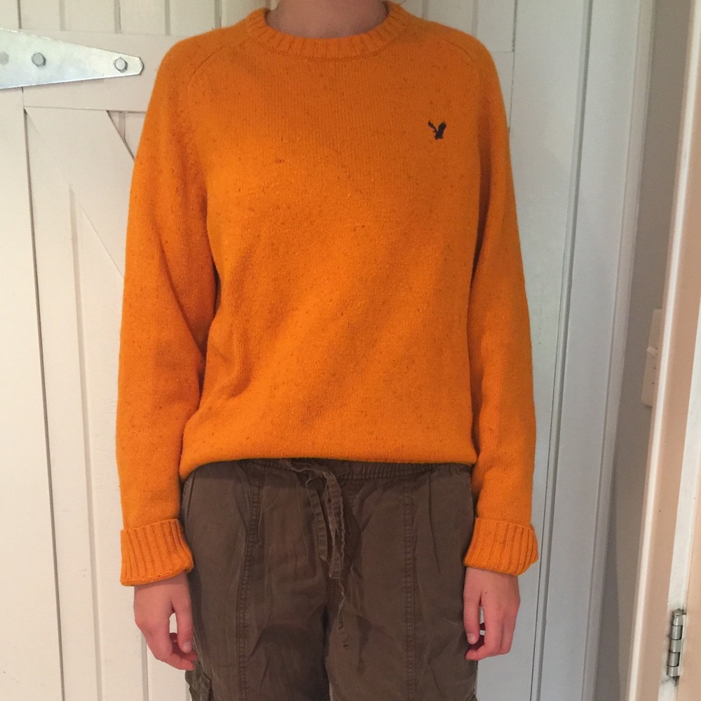 Orange Sweater